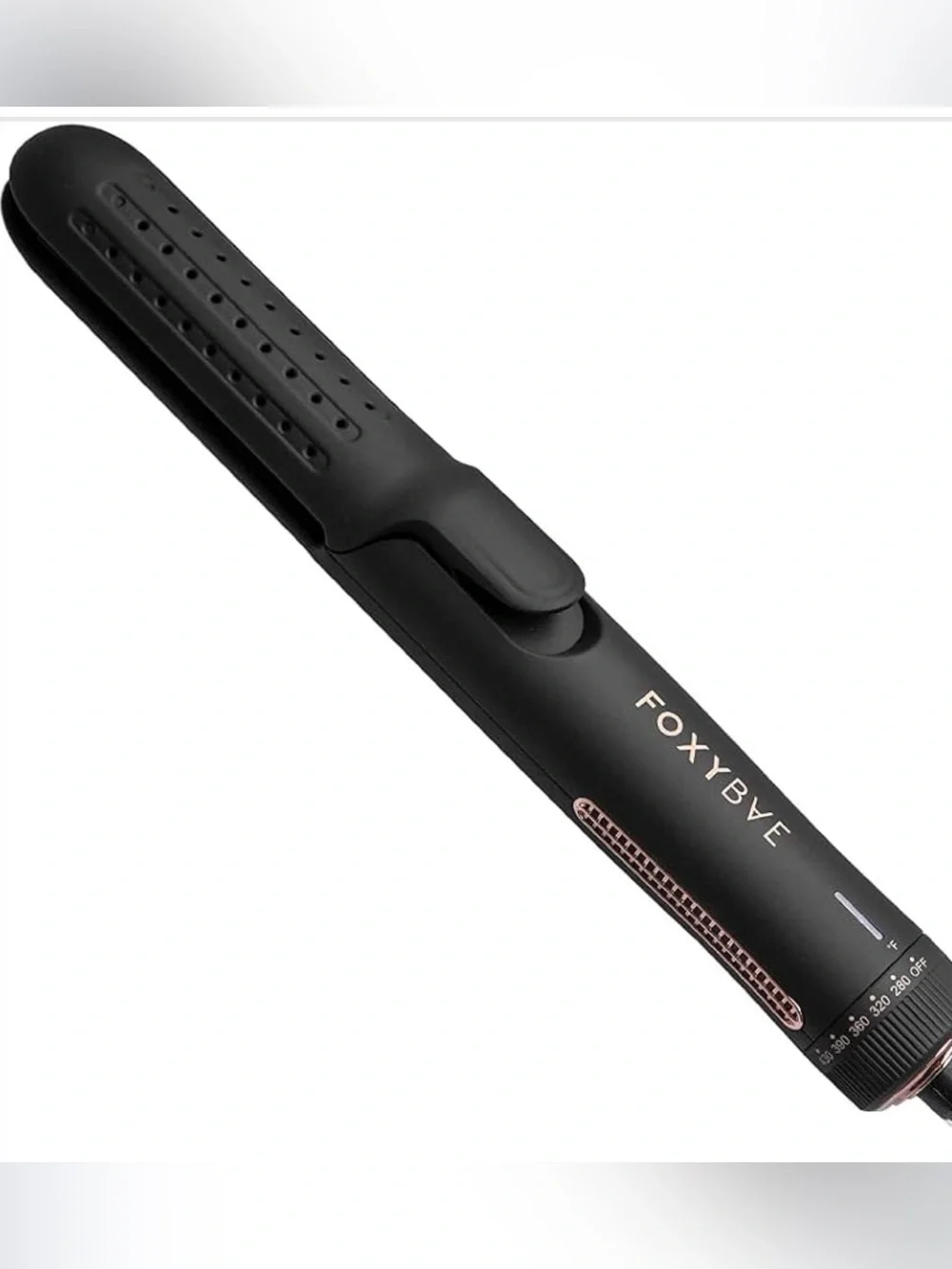 FoxyBae 2-In-1 AirFlow Flat Iron / curling Styler New in Box